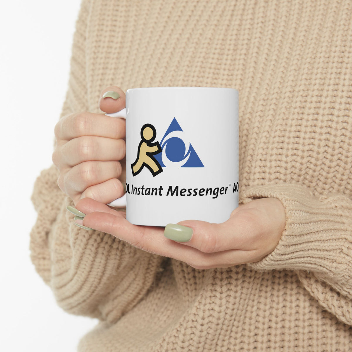 AOL Instant Messenger (AIM) Ceramic Coffee Mug