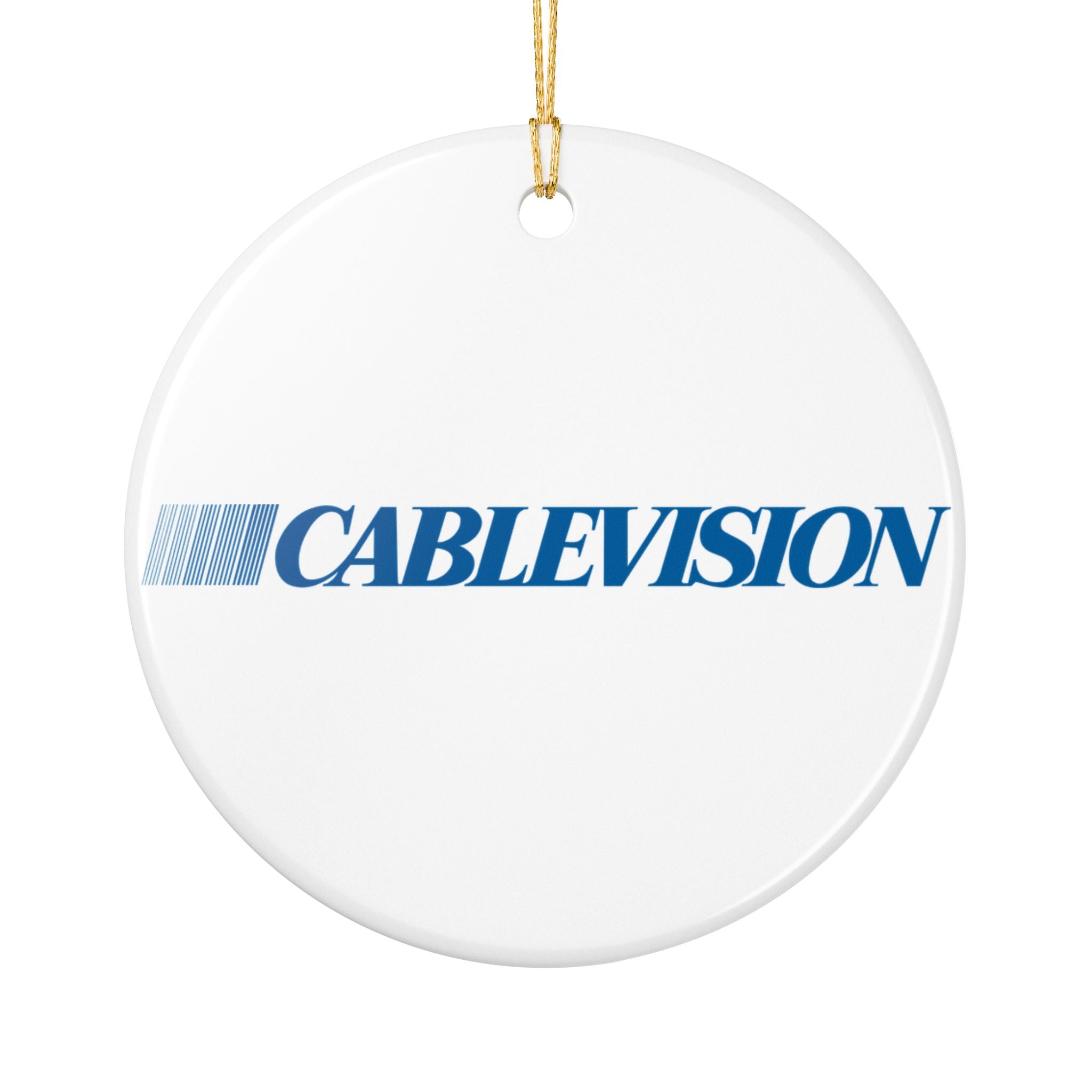 Cablevision Ceramic Ornament