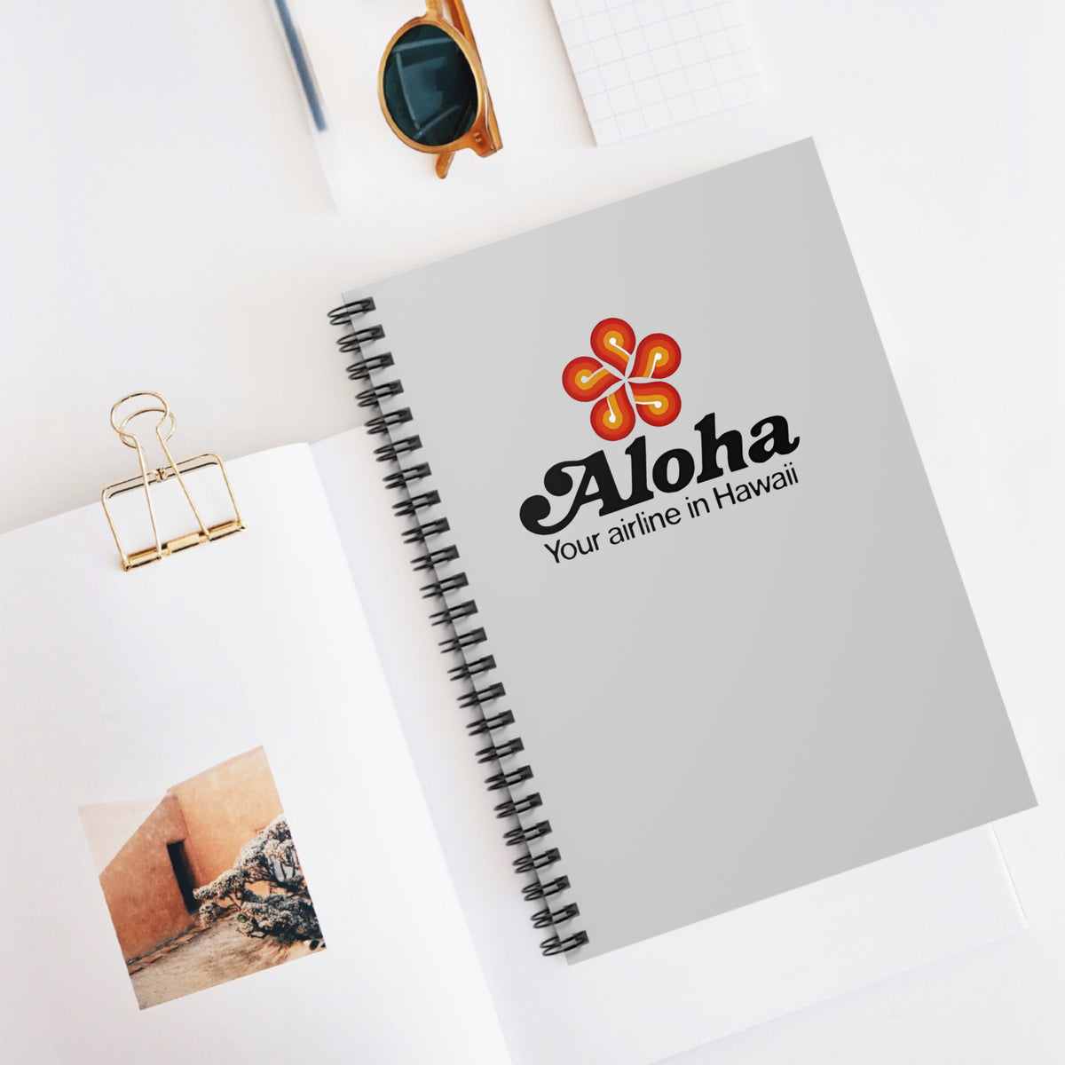 Aloha Airlines Spiral Notebook