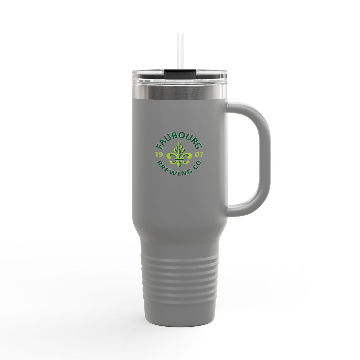 Faubourg Brewing 40oz Insulated Travel Mug Stainless Tumbler