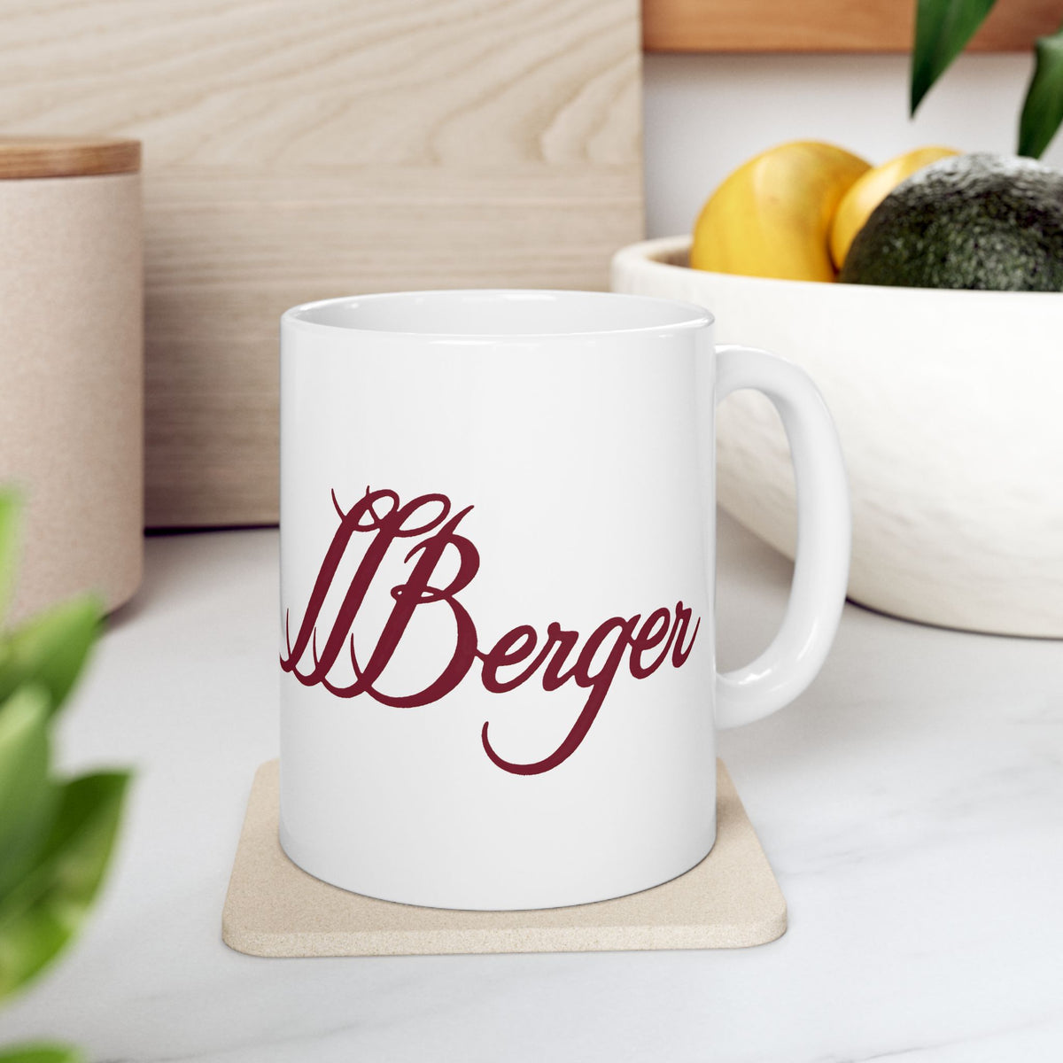L. L. Berger Ceramic Coffee Mug