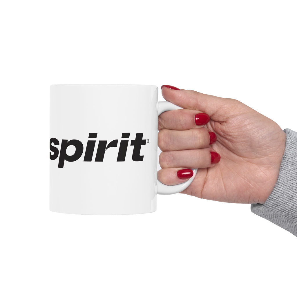 Spirit Airlines Ceramic Coffee Mug