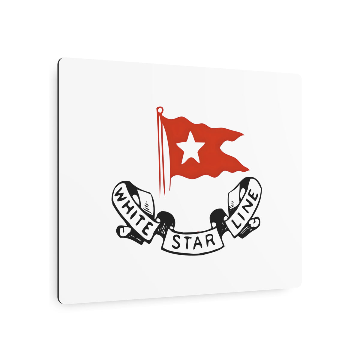 White Star Line Metal Sign