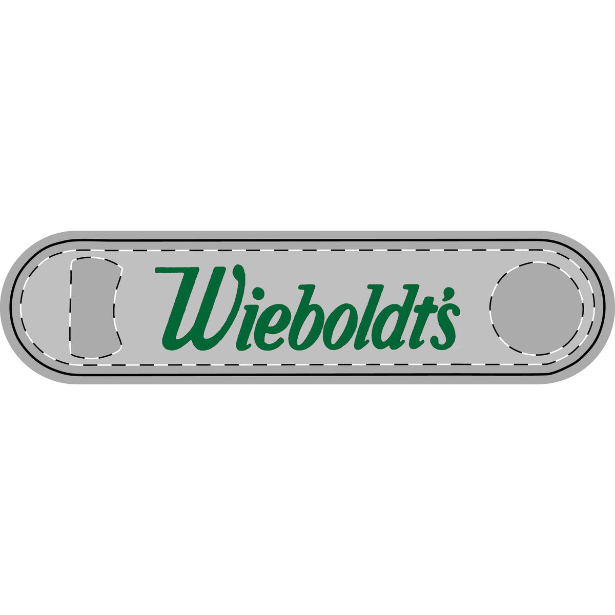 Wieboldt's Metal Bottle Opener