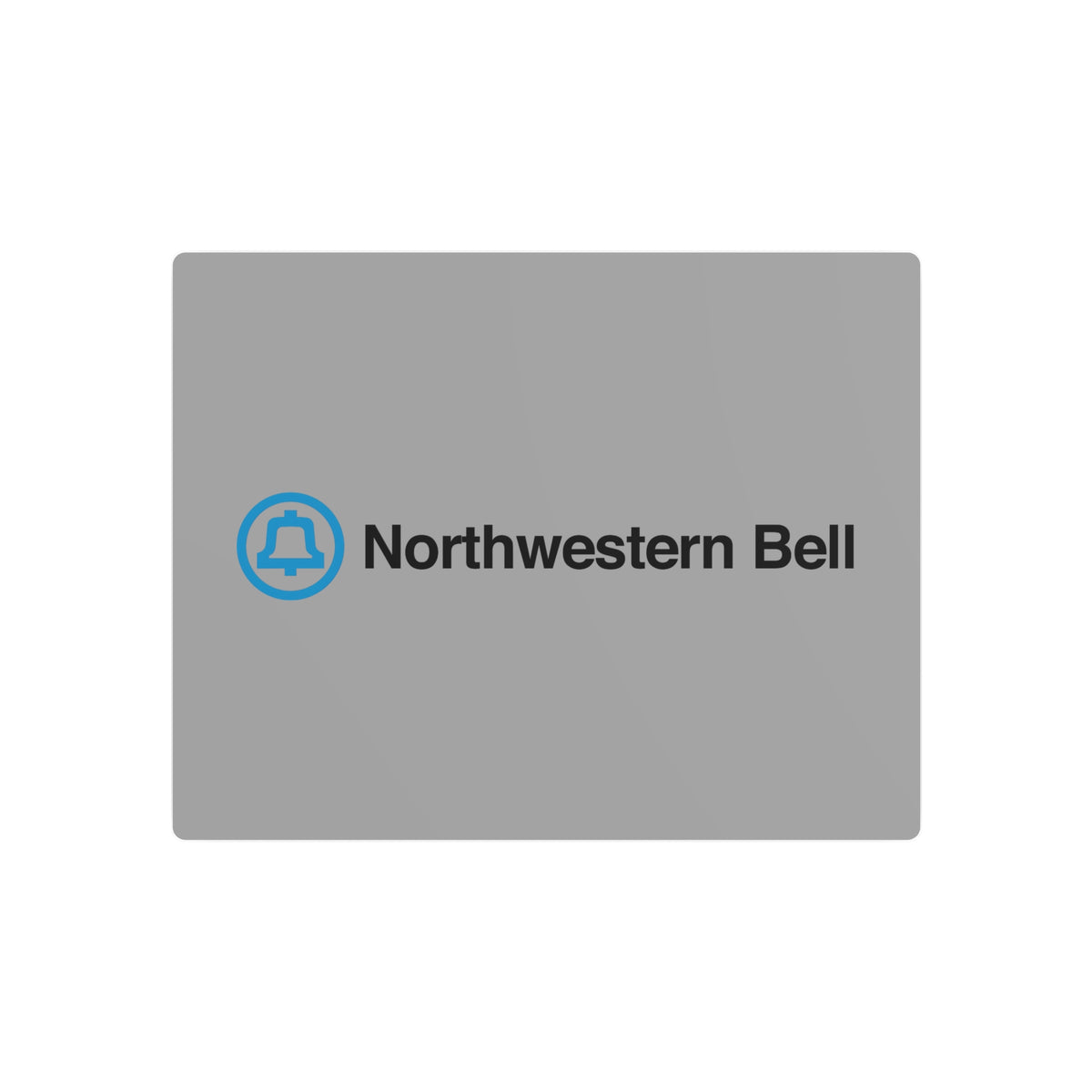Northwestern Bell Metal Sign