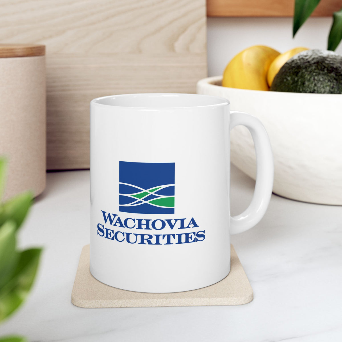 Wachovia Securities Ceramic Coffee Mug