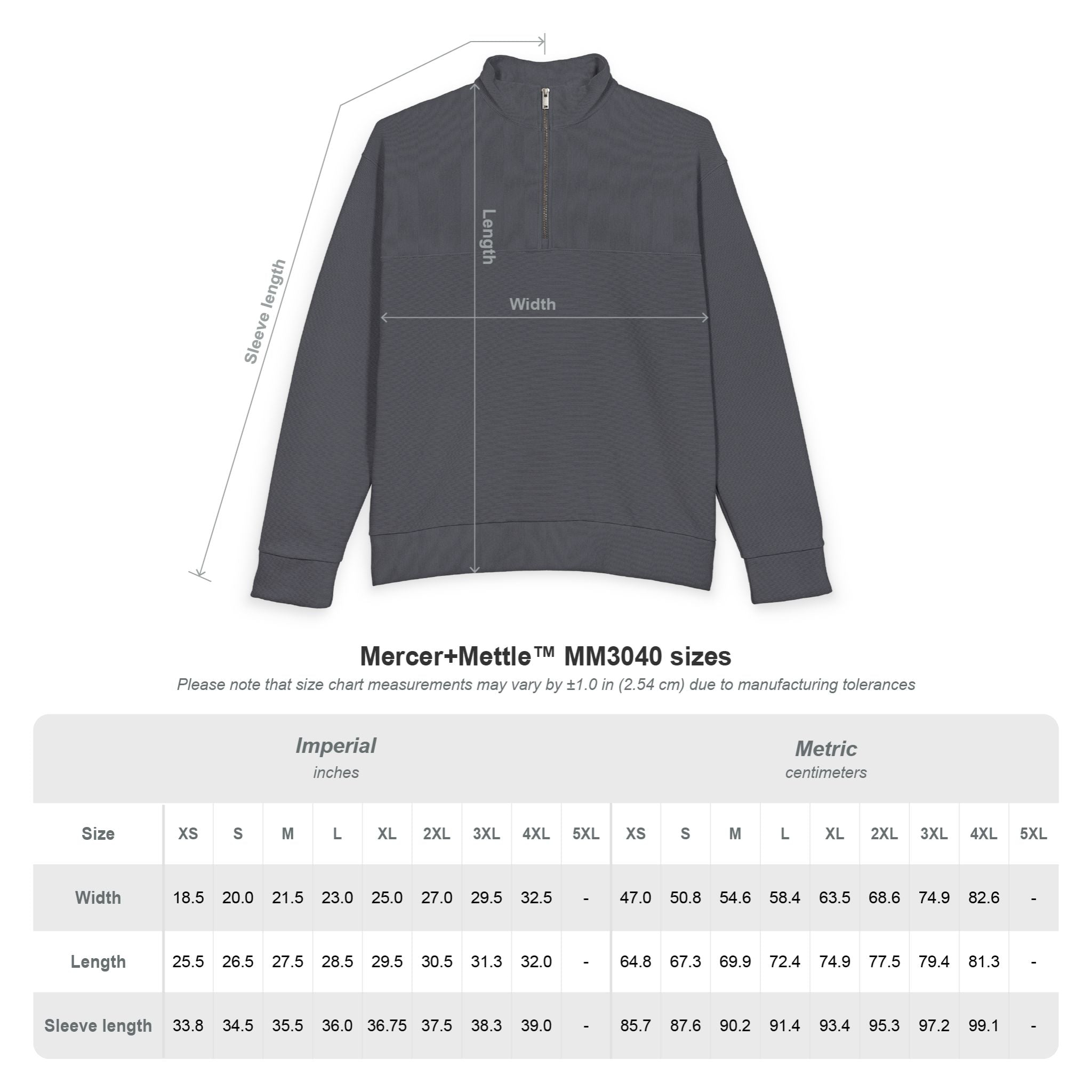Bell System Heavy Knit Quarter-Zip Sweatshirt