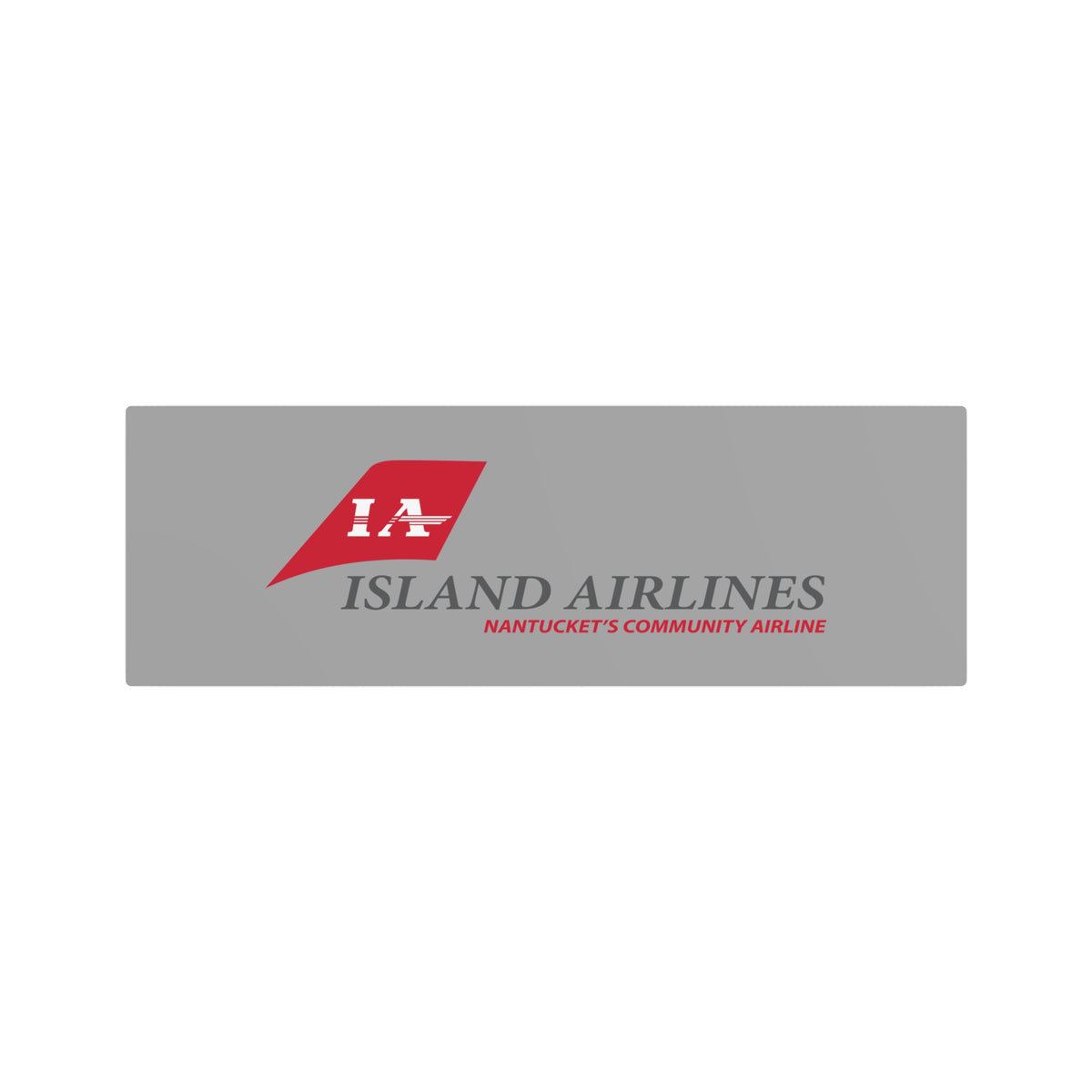 Island Airlines Metal Sign