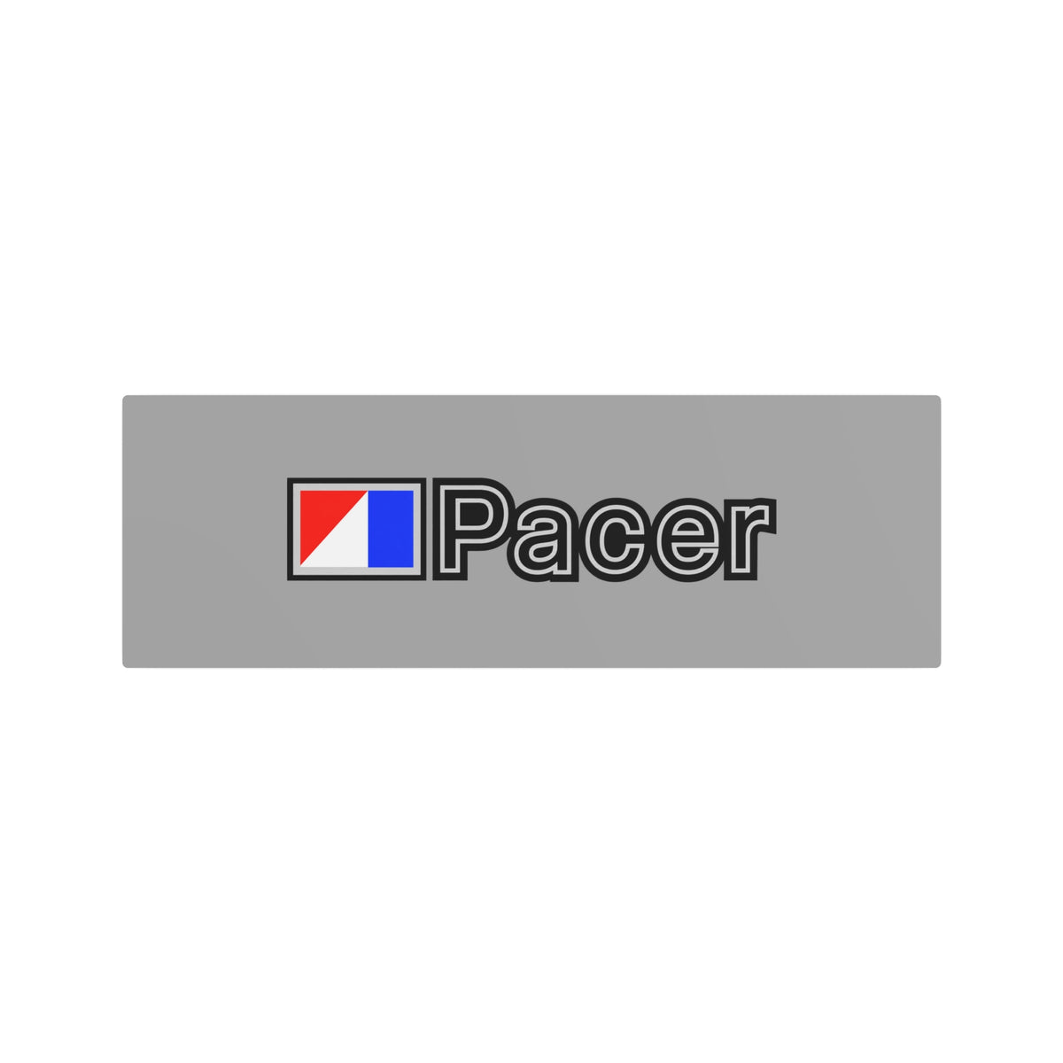 Pacer International Metal Sign