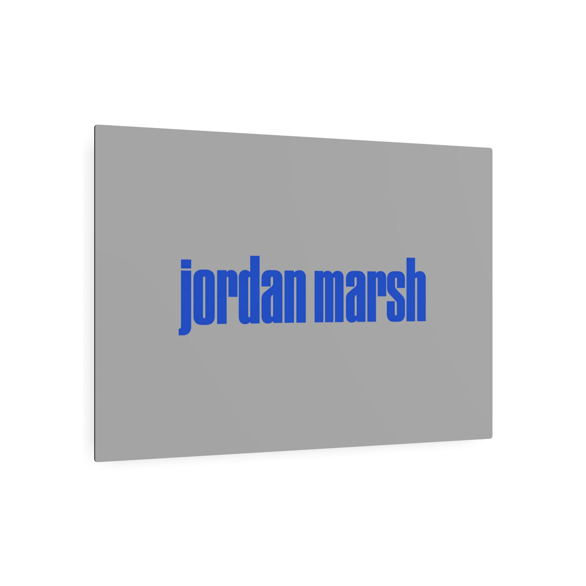 Jordan Marsh Metal Sign