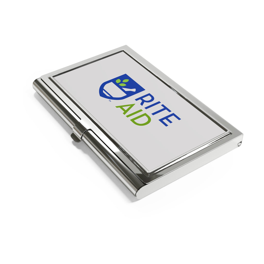 Rite Aid Metal Business Card Holder