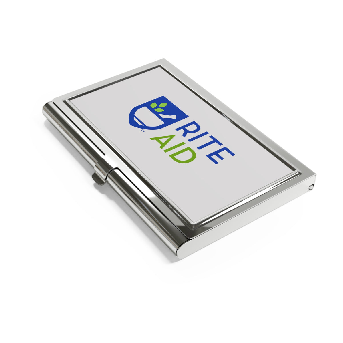 Rite Aid Metal Business Card Holder