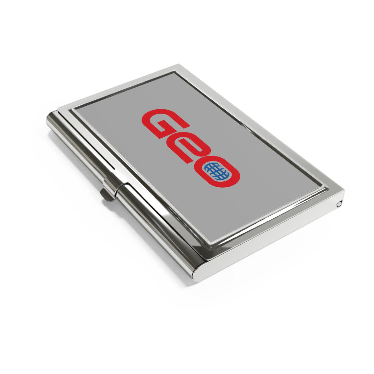 Geo Metal Business Card Holder