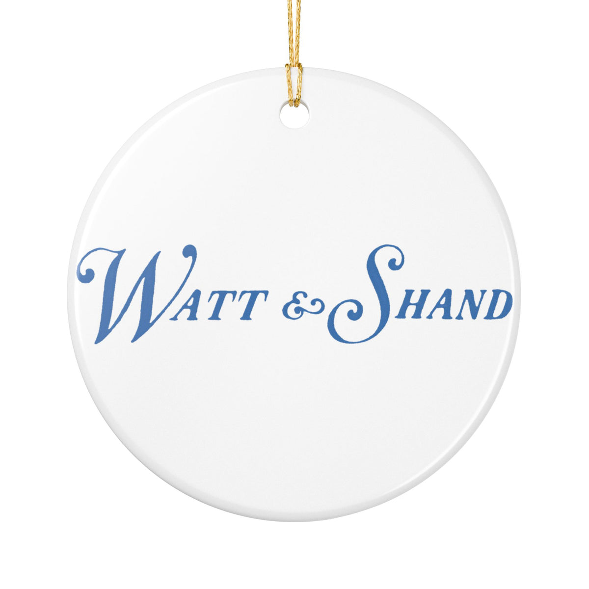 Watt & Shand Ceramic Ornament