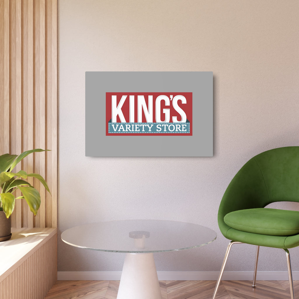King's Variety Store Metal Sign