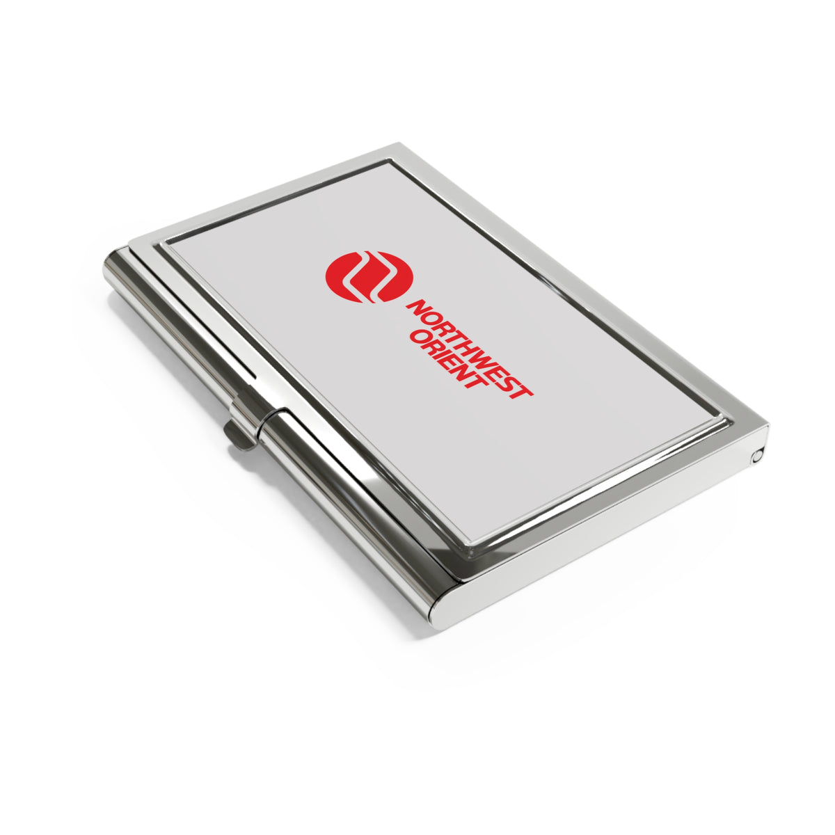 Northwest Orient Airlines Metal Business Card Holder