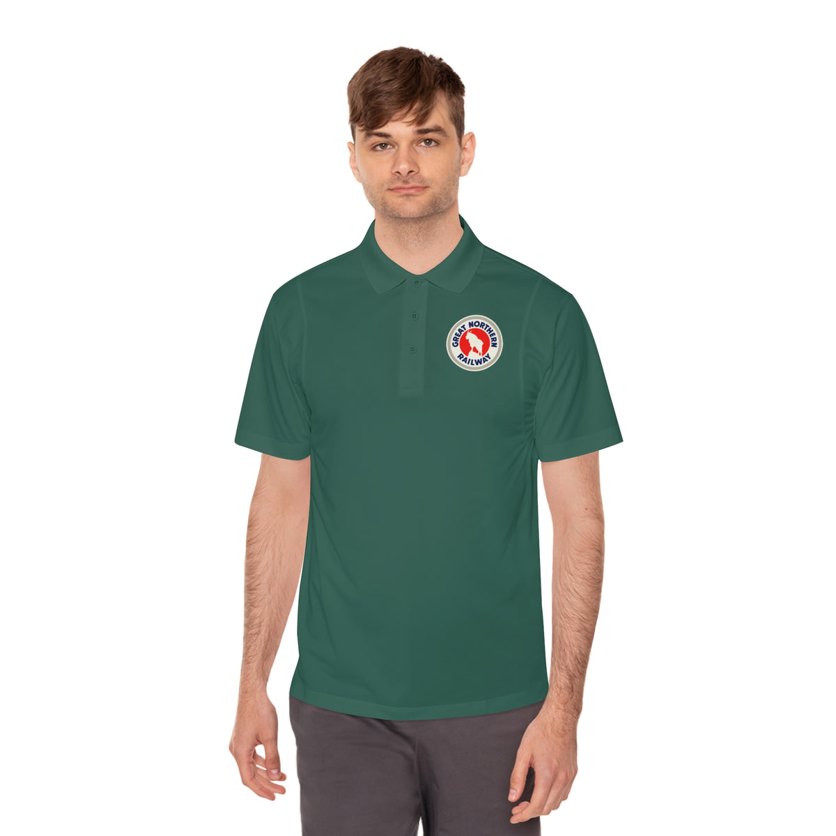Great Northern Railway Men's Sport Polo Shirt