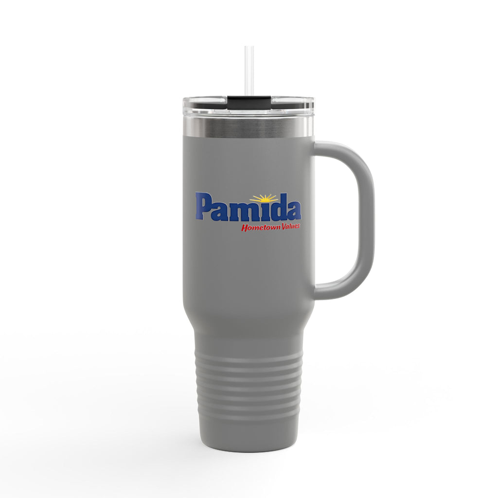 Pamida 40oz Insulated Travel Mug Stainless Tumbler