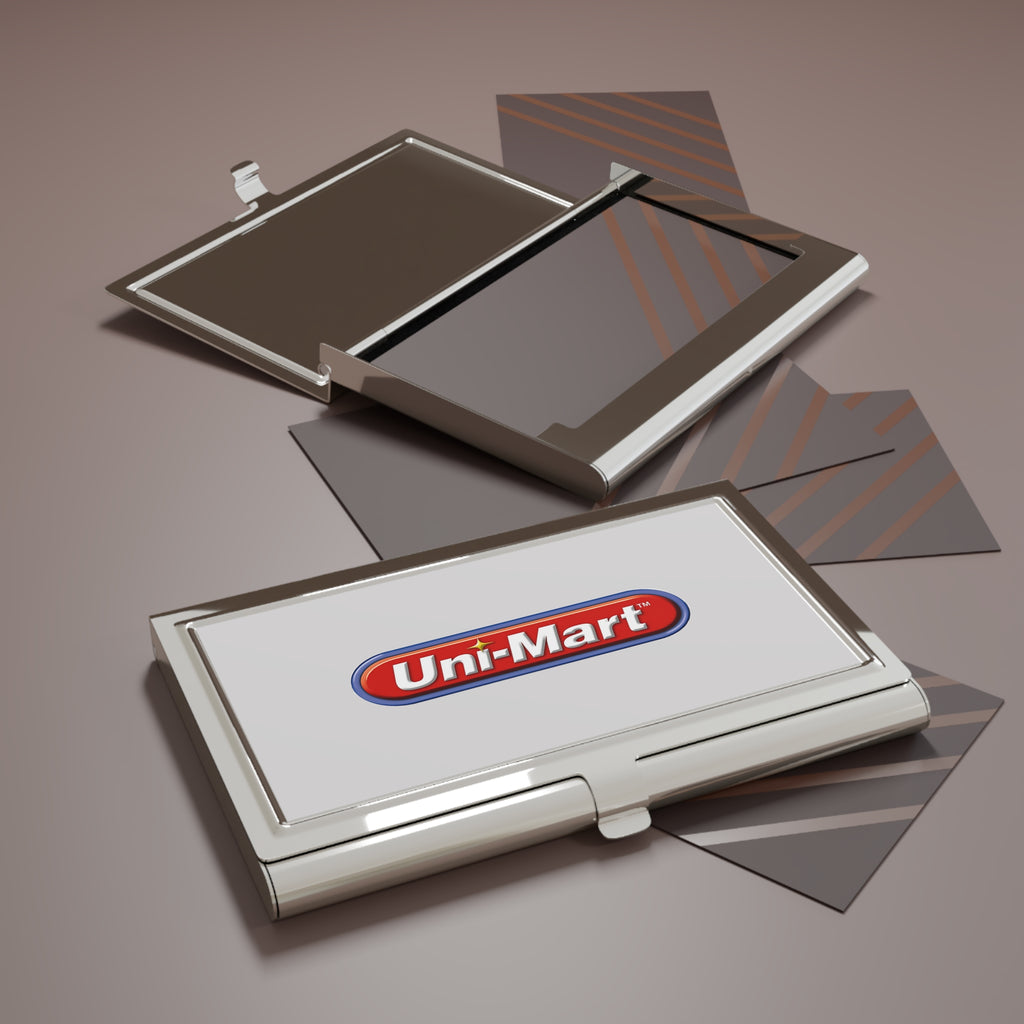 Uni-Mart Metal Business Card Holder