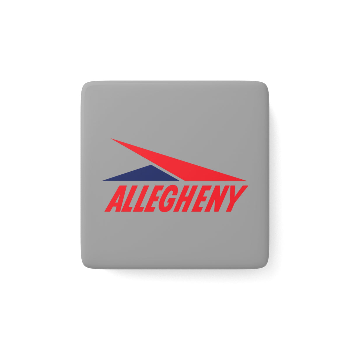 Allegheny Airlines Square Porcelain Fridge Magnet