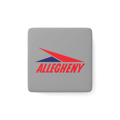 Allegheny Airlines Square Porcelain Fridge Magnet