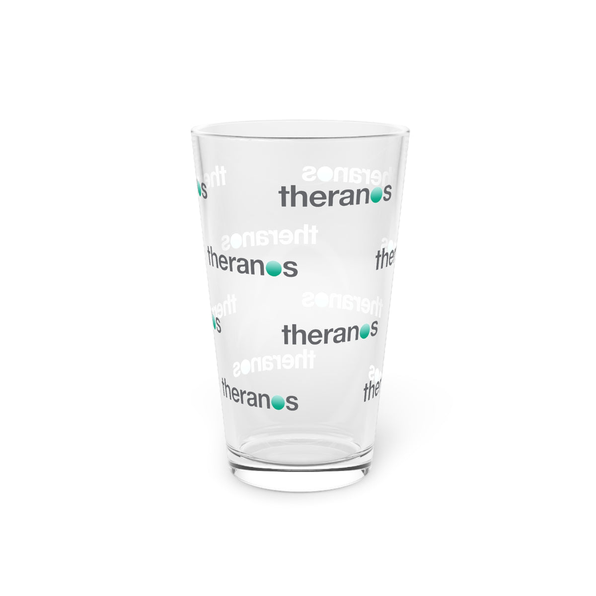 Theranos 16oz Pint Glass