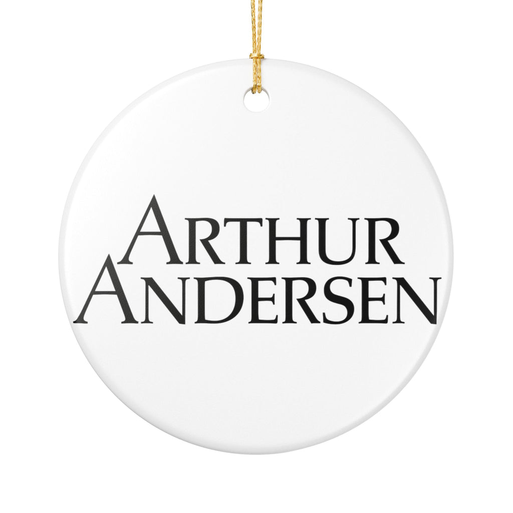Arthur Andersen Ceramic Ornament