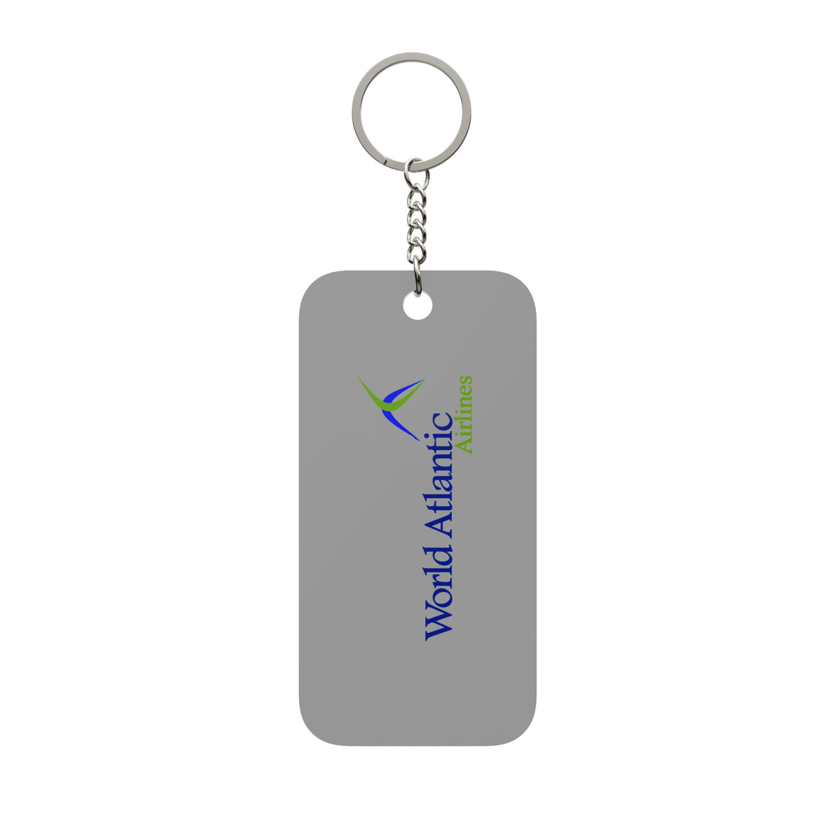 World Atlantic Airlines Double-Sided Keychain Charm