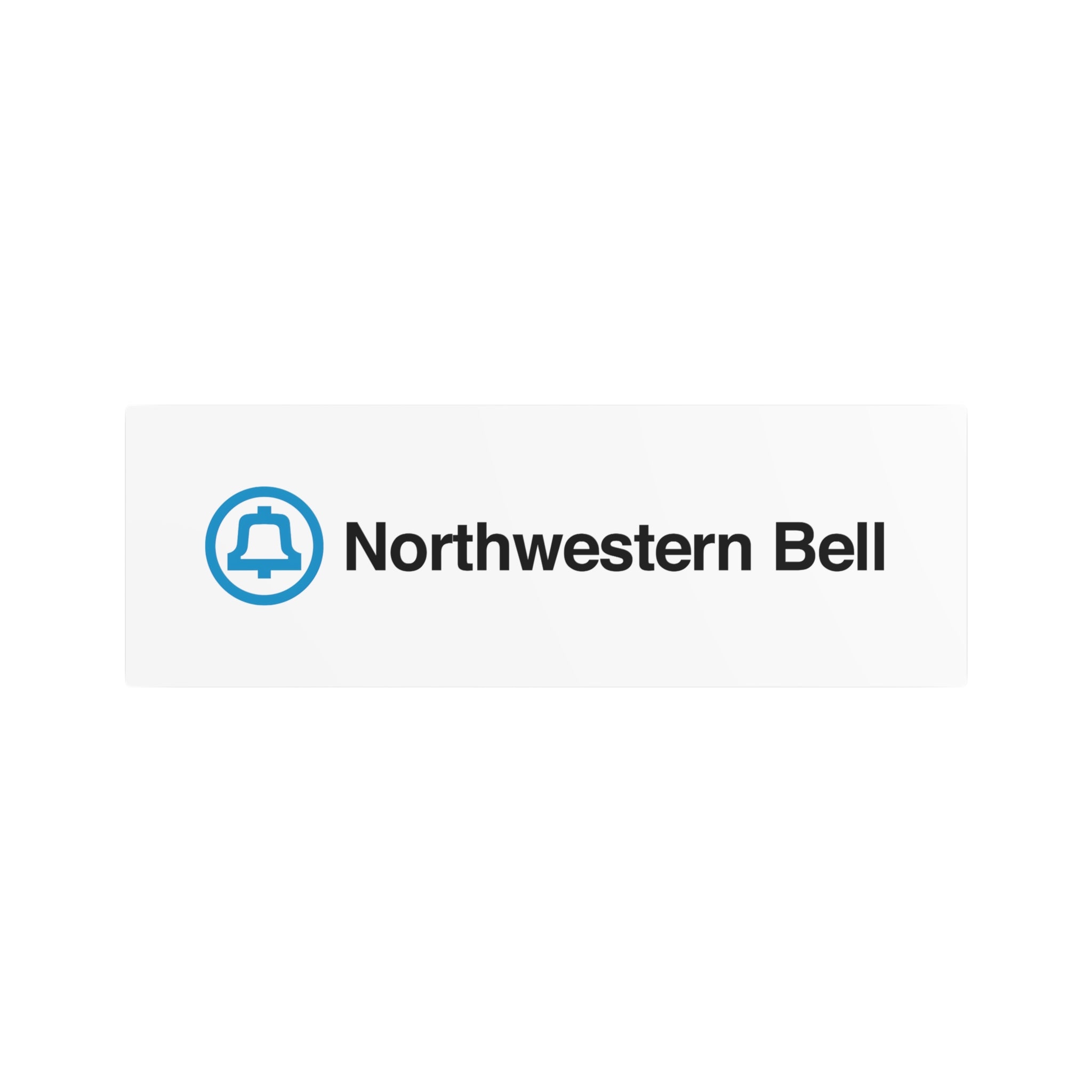Northwestern Bell Metal Sign
