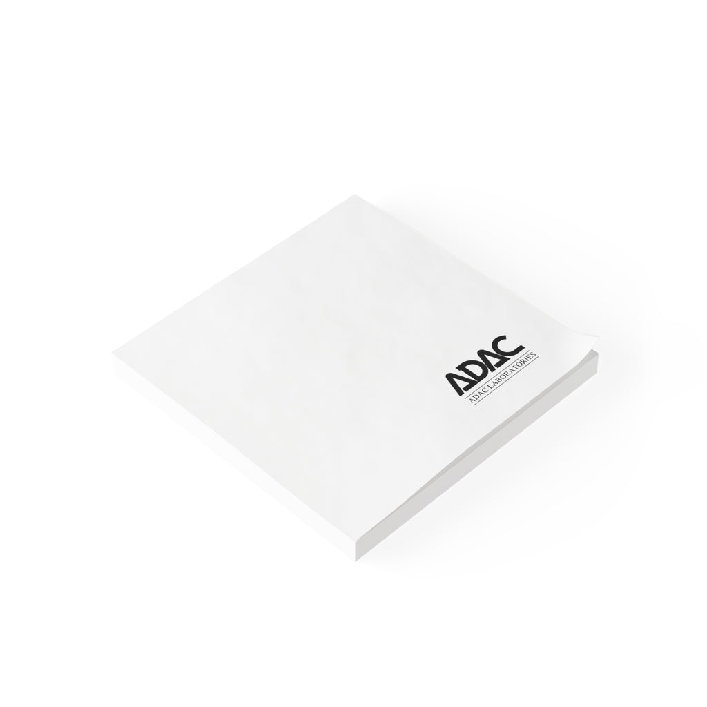 ADAC Laboratories Sticky Post-it Note Pad