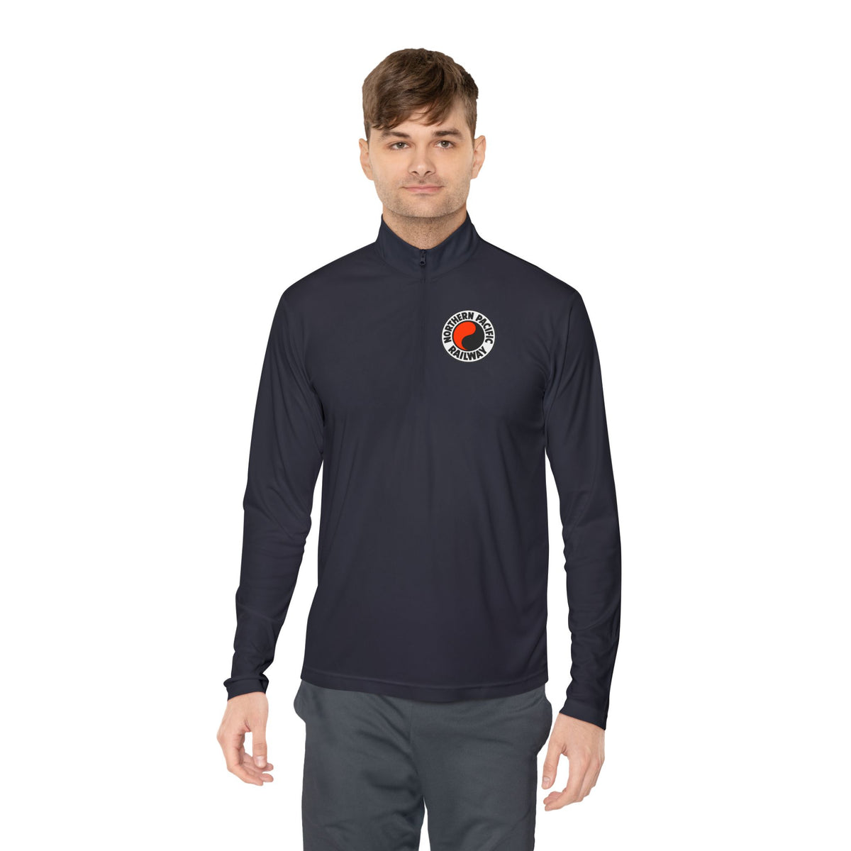 Northern Pacific Railway Unisex Quarter Zip Pullover