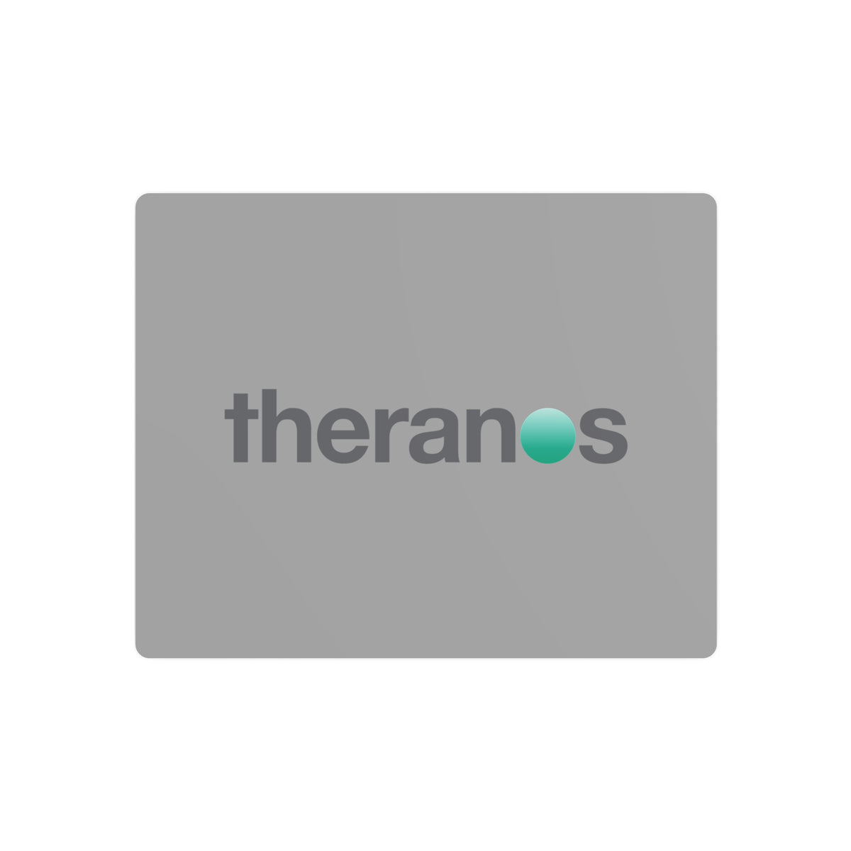 Theranos Metal Sign