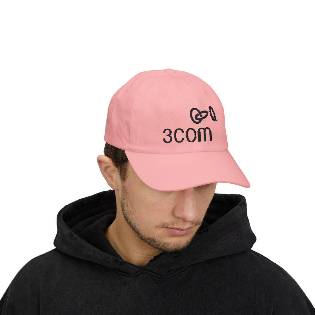 3Com Corporation Embroidered Dad Cap Hat
