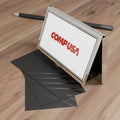 CompUSA Metal Business Card Holder
