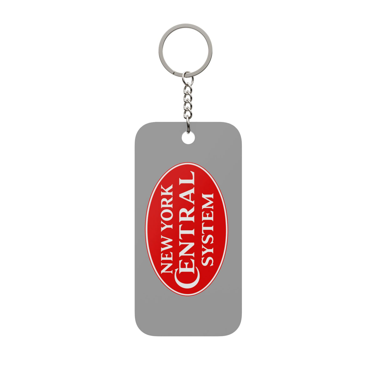 New York Central Railroad Double-Sided Keychain Charm