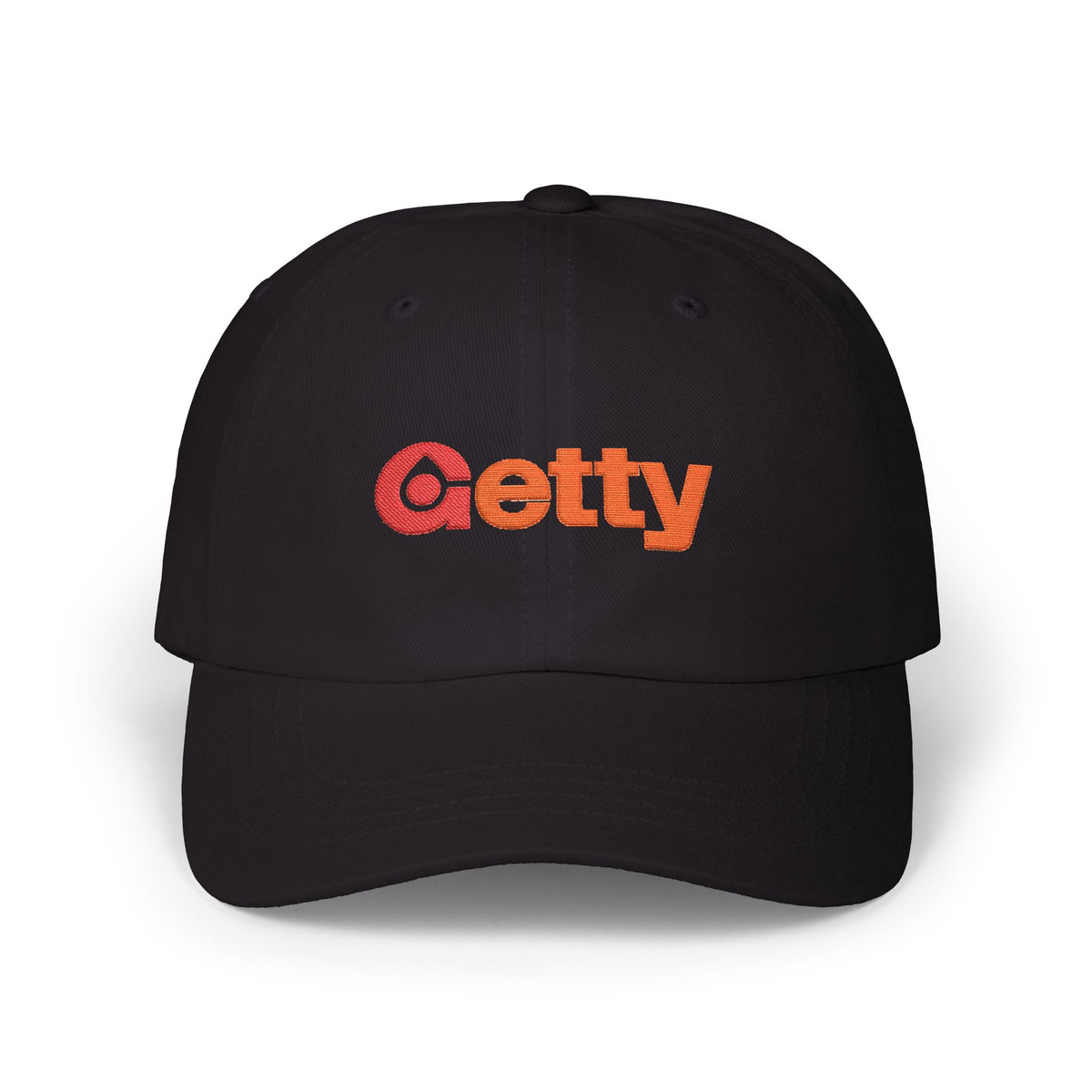 Getty Oil Embroidered Dad Cap Hat