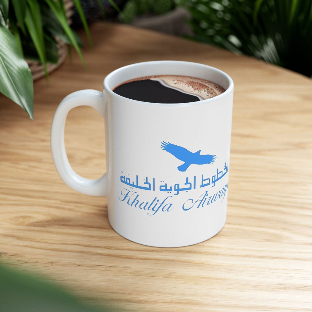 Khalifa Airways Ceramic Coffee Mug