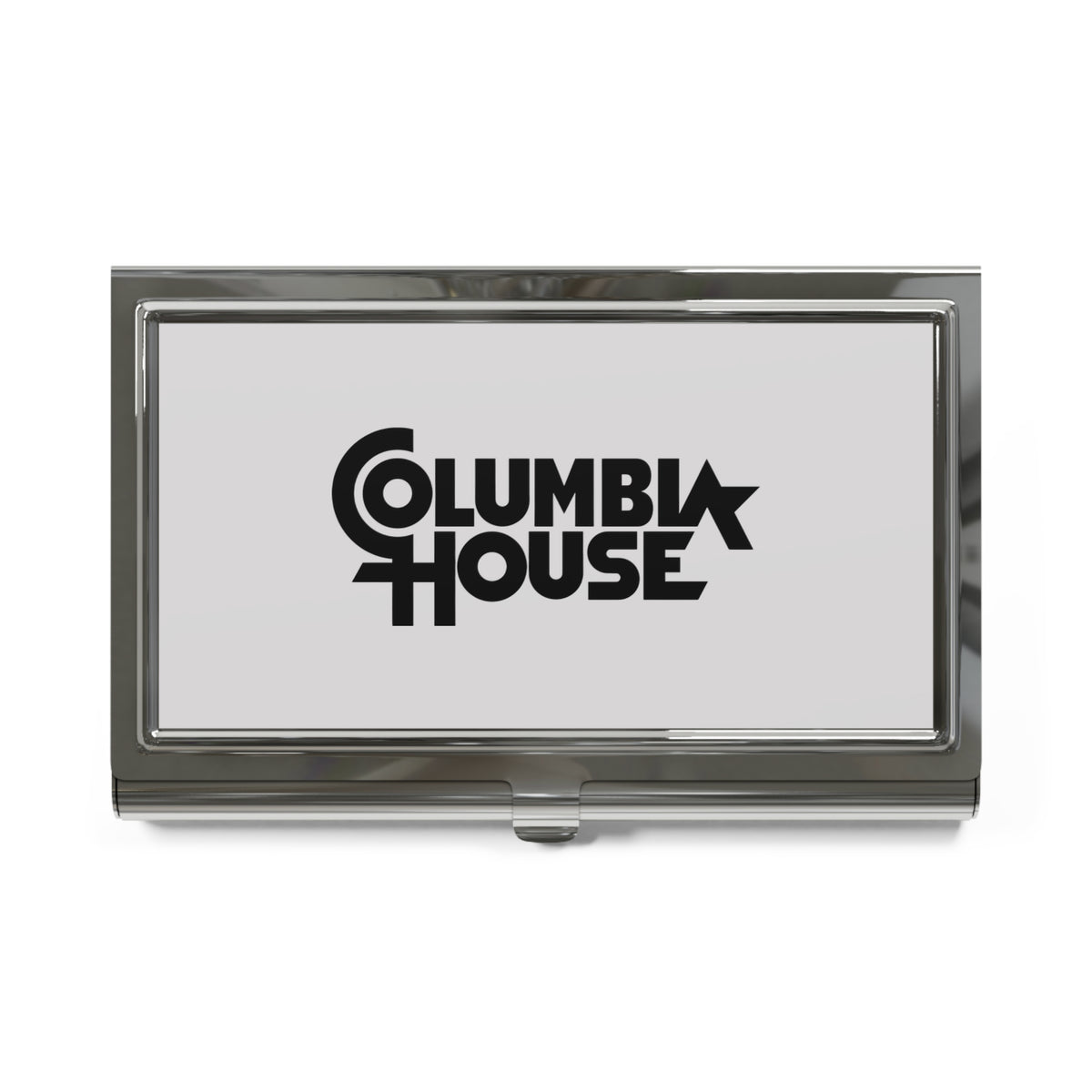 Columbia House Metal Business Card Holder