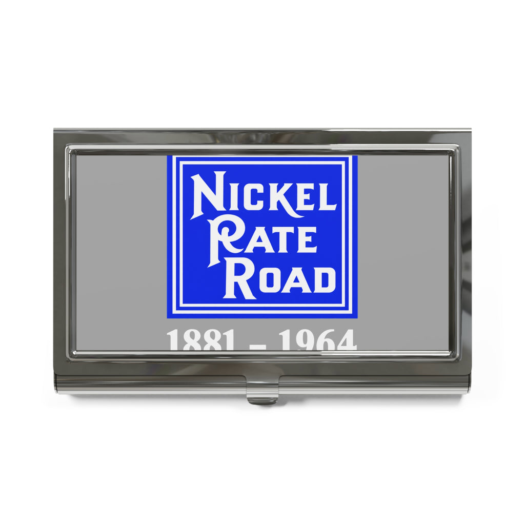 New York, Chicago and St. Louis Railroad Metal Business Card Holder