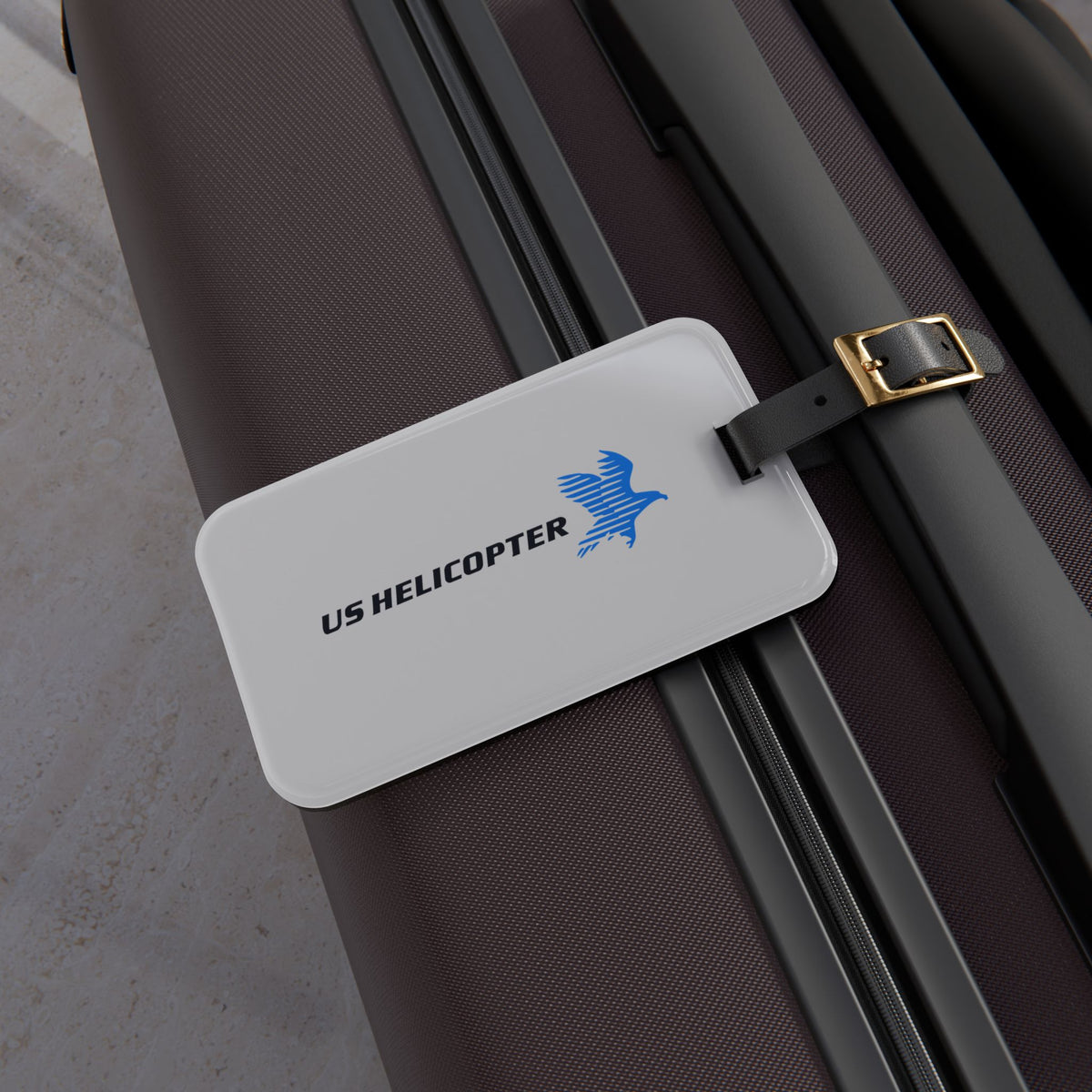 US Helicopter Luggage Tag