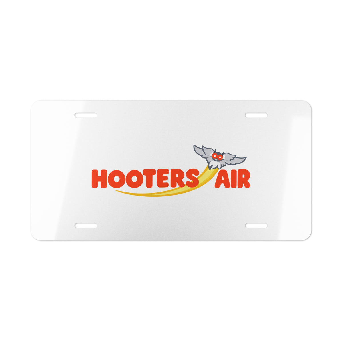 Hooters Air Vanity License Plate