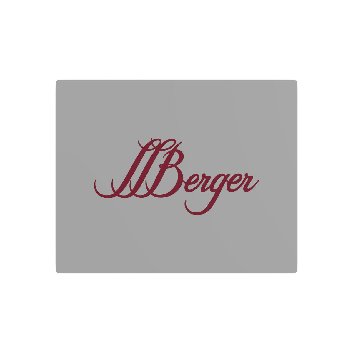 L. L. Berger Metal Sign