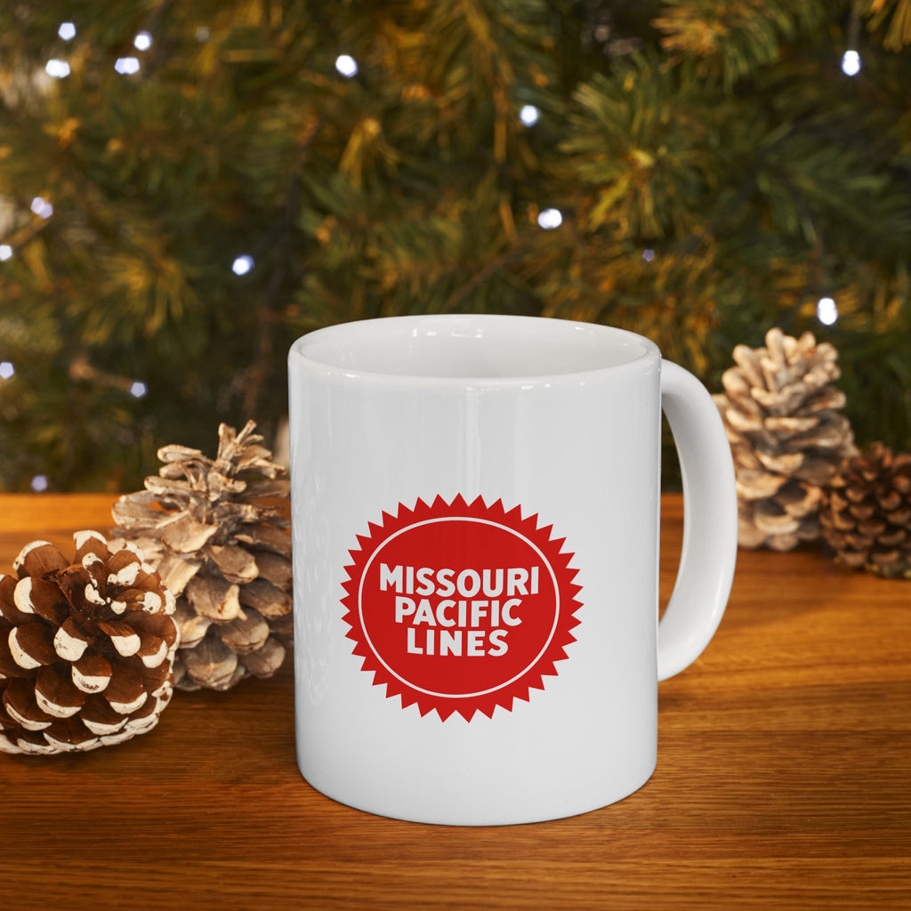 Missouri Pacific Railroad Ceramic Coffee Mug