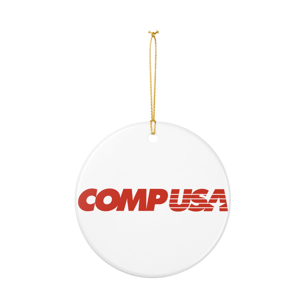 CompUSA Ceramic Ornament