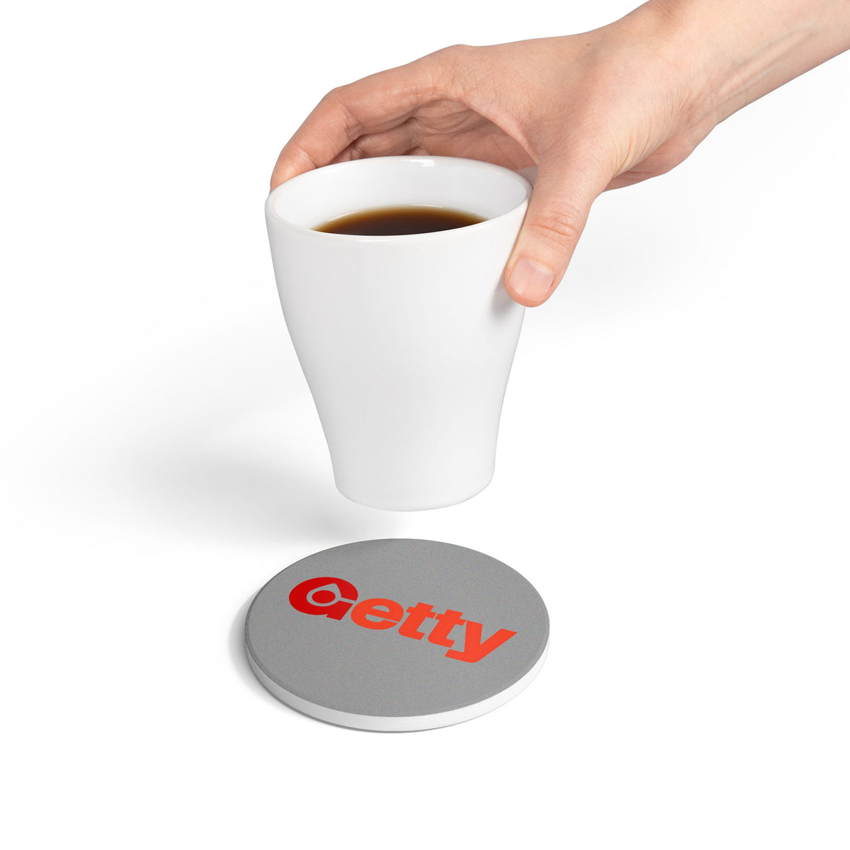 Getty Oil Ceramic Coaster