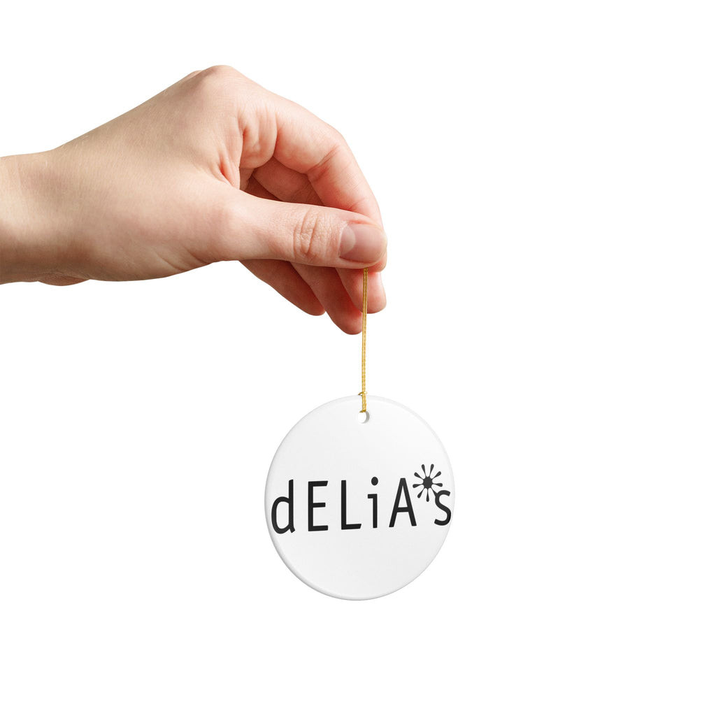 Delia's Ceramic Ornament