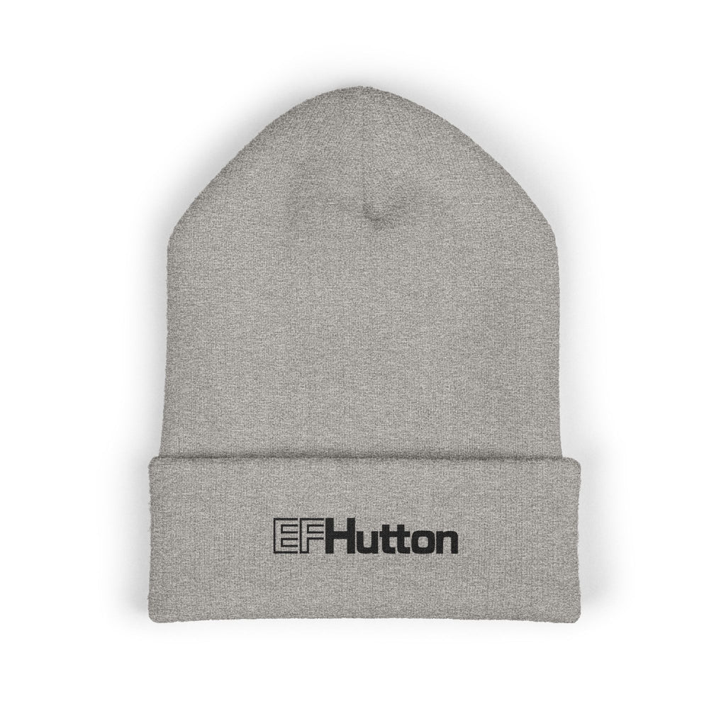 E. F. Hutton Cuffed Beanie