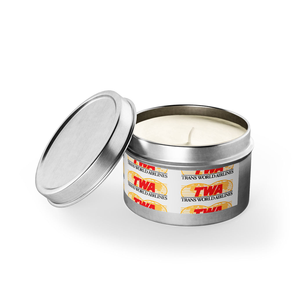 Trans World Airlines (TWA) Tin Candle