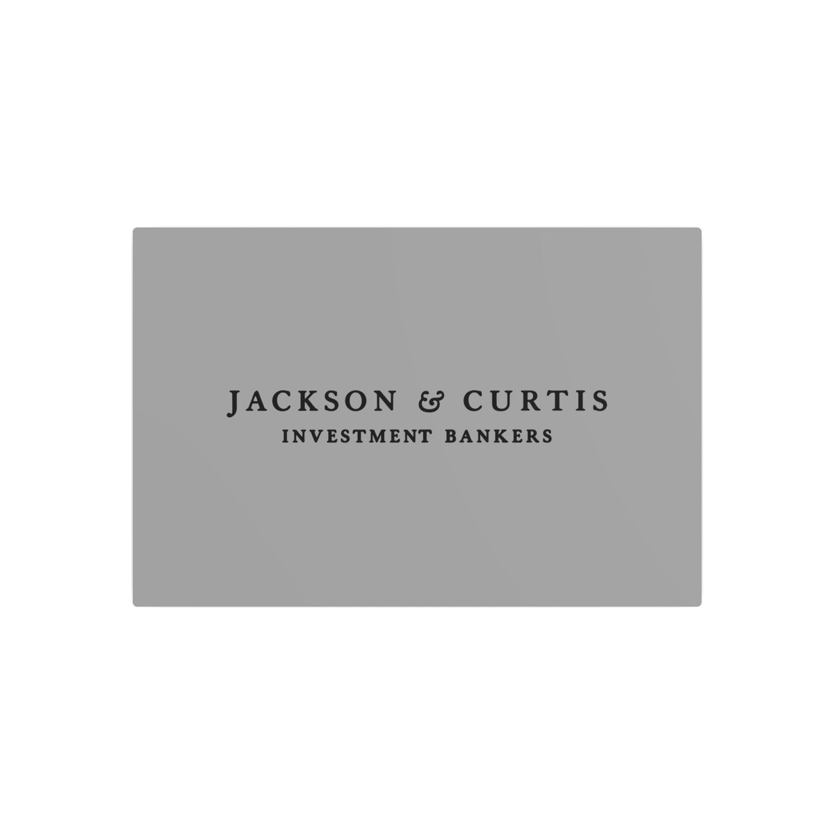 Jackson & Curtis Metal Sign