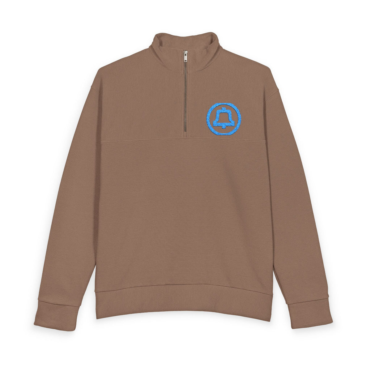Bell System Heavy Knit Quarter-Zip Sweatshirt